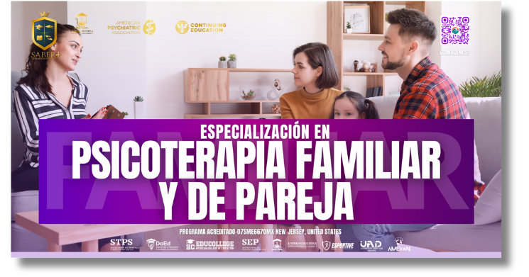 ESPECIALIZACIÓN EN PSICOTERAPIA FAMILIAR Y DE PAREJA ll